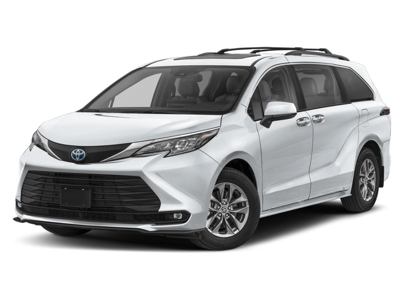 White (Wind Chill Pearl) 2026 Toyota Sienna Minivan All-Wheel Drive Continuously Variable Transmission