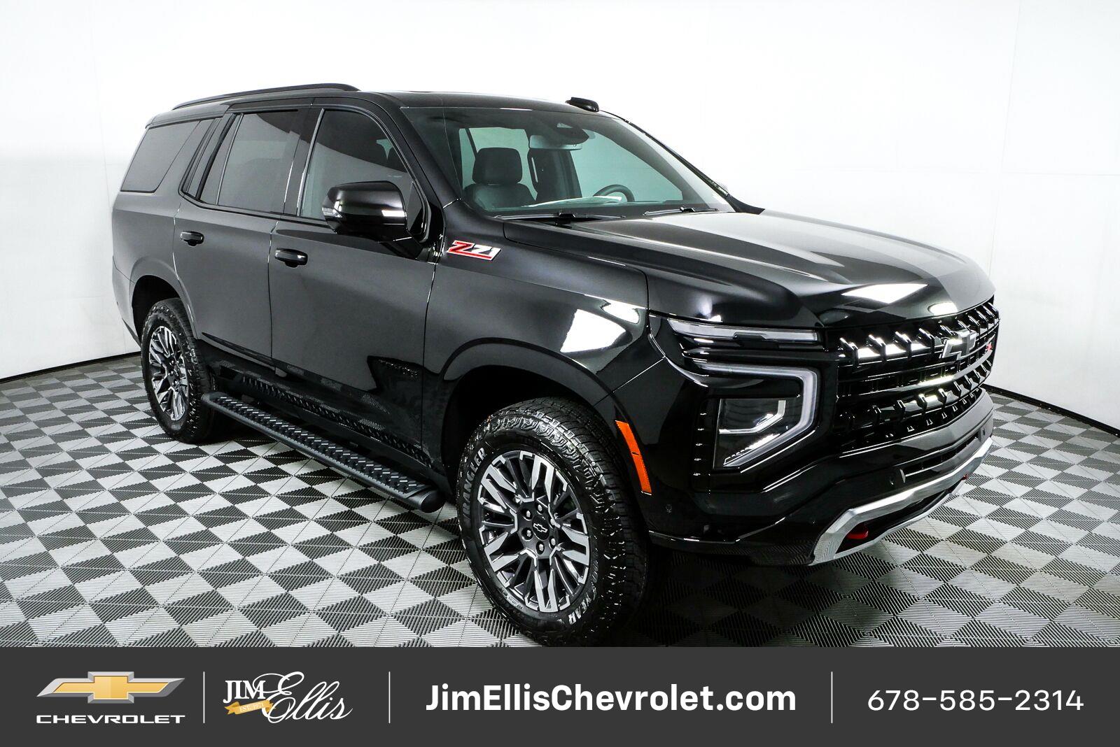 Black 2026 Chevrolet Tahoe SUV / Crossover Four-Wheel Drive Automatic