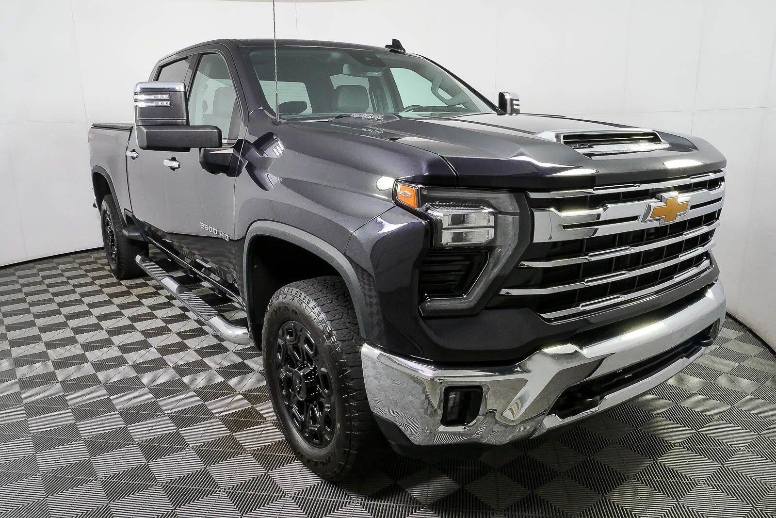 Dark Ash Metallic 2024 Chevrolet Silverado 2500HD Pickup Truck Four-Wheel Drive Automatic