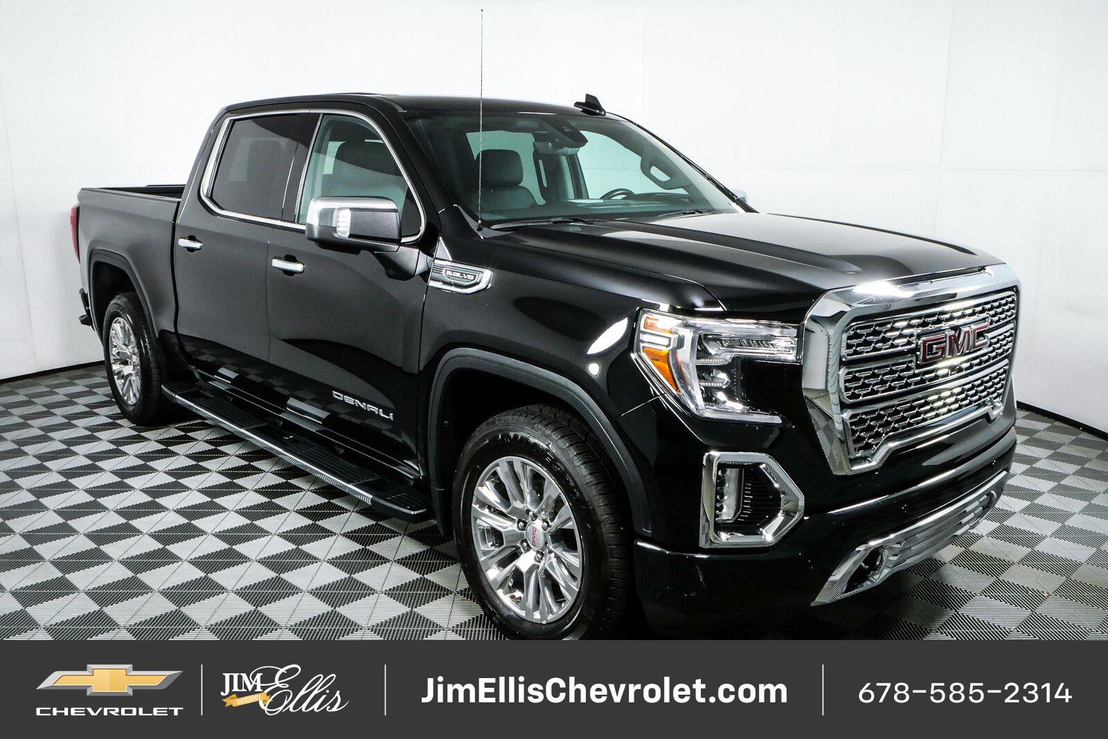 Onyx Black 2021 GMC Sierra 1500 Pickup Truck Four-Wheel Drive Automatic