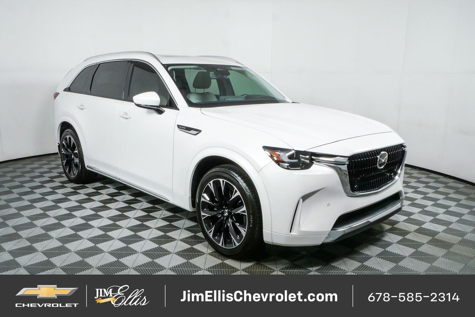 Rhodium White Premium 2024 Mazda CX-90 SUV / Crossover All-Wheel Drive Automatic