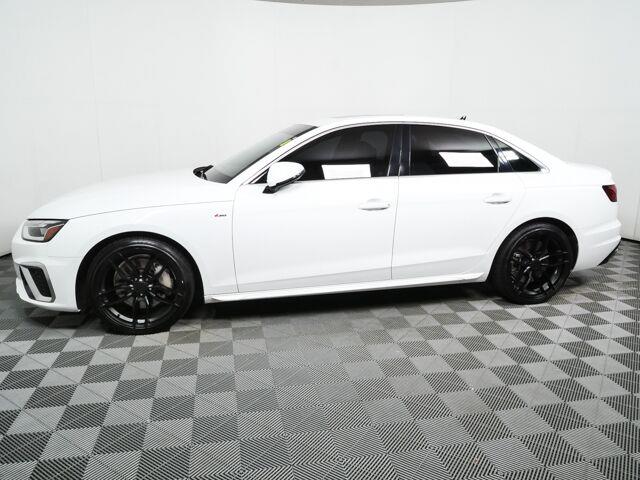 Glacier White Metallic 2023 Audi A4 Sedan All-Wheel Drive Automatic