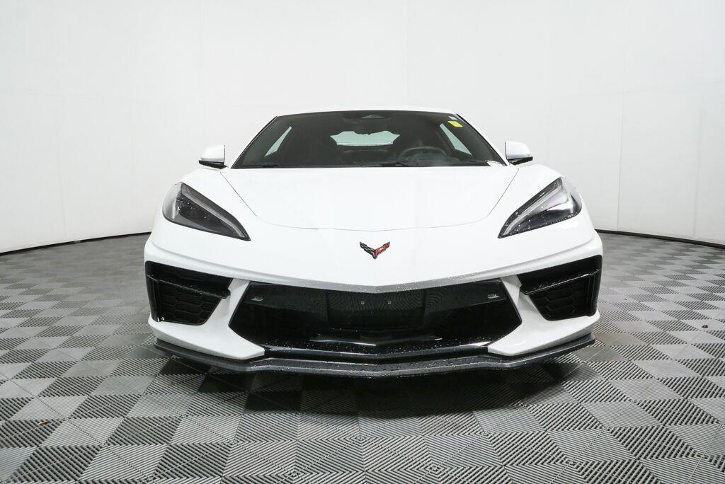 Arctic White 2024 Chevrolet Corvette Coupe Rear-Wheel Drive 8-Speed Dual Clutch
