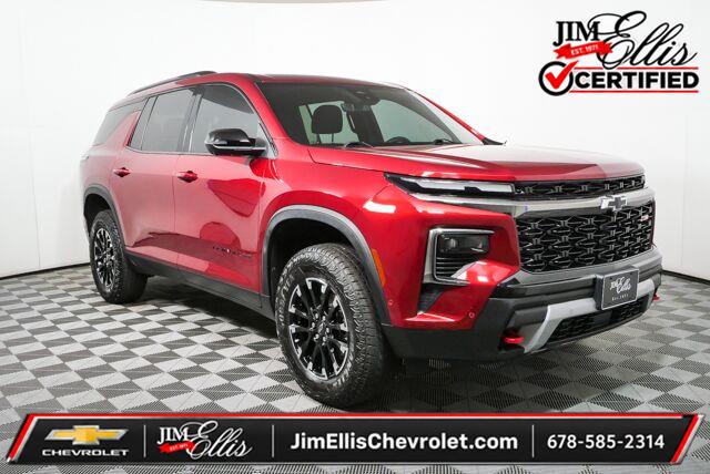 Radiant Red Tintcoat 2024 Chevrolet Traverse SUV / Crossover Four-Wheel Drive 8-Speed Automatic