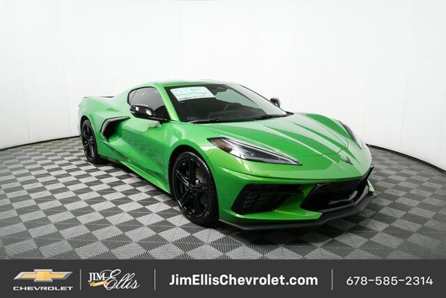 Roswell Green Metallic 2026 Chevrolet Corvette Coupe Rear-Wheel Drive 8-Speed Dual Clutch
