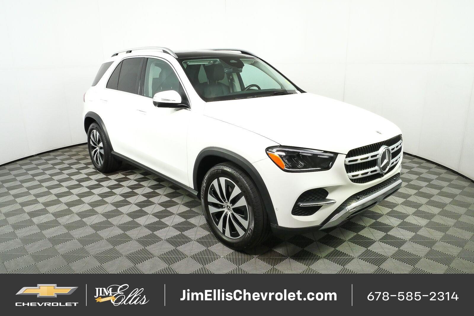 Polar White 2025 Mercedes-Benz GLE SUV / Crossover Rear-Wheel Drive Automatic
