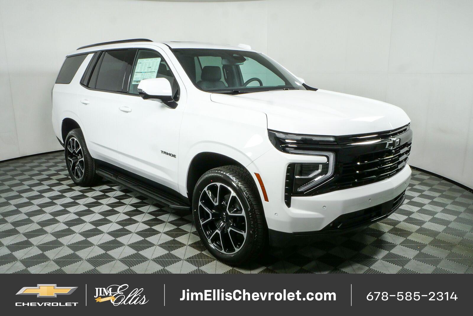 Summit White 2026 Chevrolet Tahoe SUV / Crossover Four-Wheel Drive Automatic