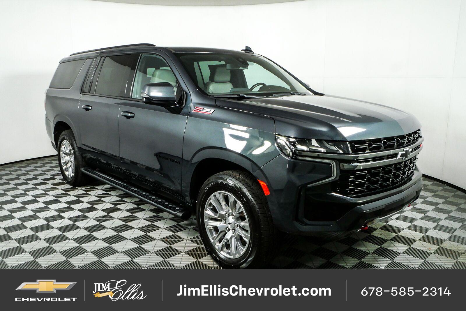 Evergreen Gray Metallic 2022 Chevrolet Suburban SUV / Crossover Four-Wheel Drive Automatic