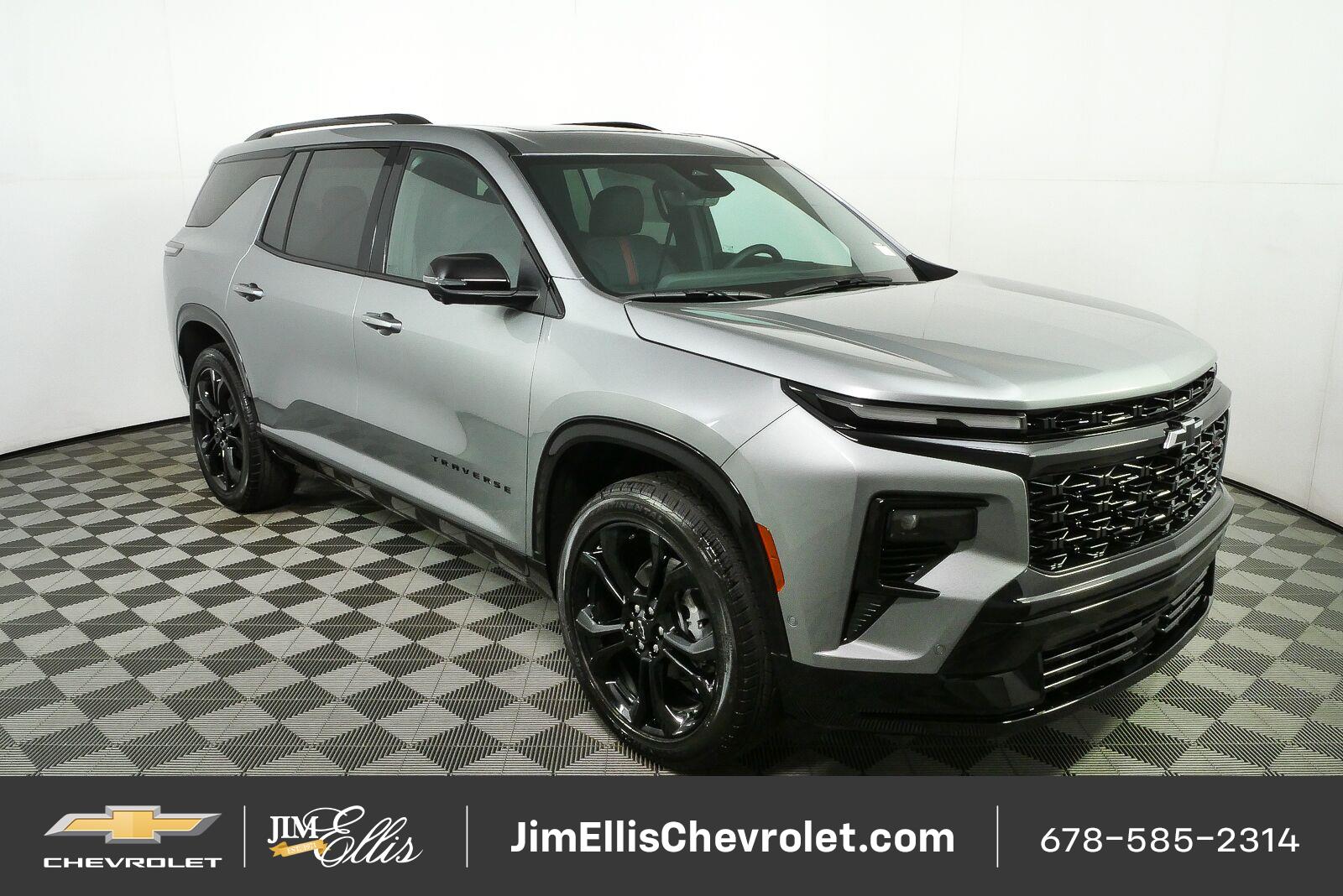 Sterling Gray Metallic 2027 Chevrolet Traverse SUV / Crossover Four-Wheel Drive 8-Speed Automatic