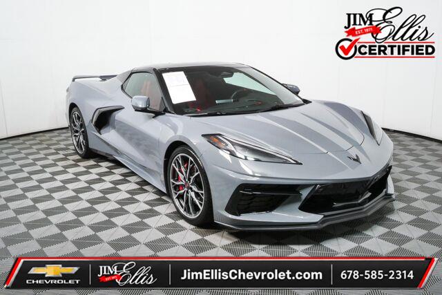 Sea Wolf Gray Tricoat 2024 Chevrolet Corvette Convertible Rear-Wheel Drive 8-Speed Dual Clutch