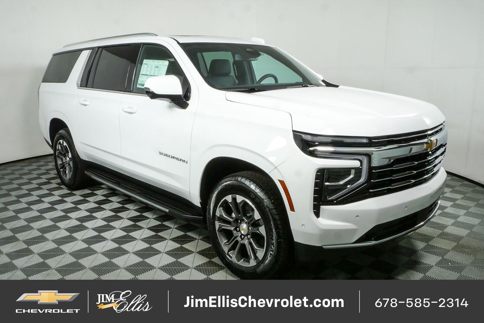 Summit White 2026 Chevrolet Suburban SUV / Crossover 4X2 Automatic