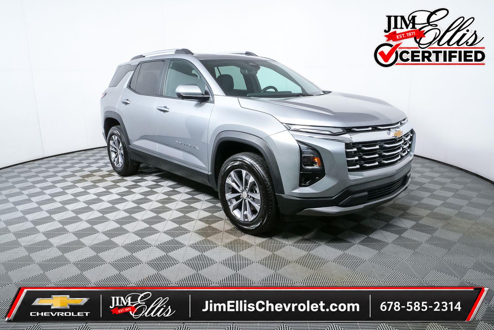 Sterling Gray Metallic 2025 Chevrolet Equinox SUV / Crossover Front-Wheel Drive Continuously Variable Transmission