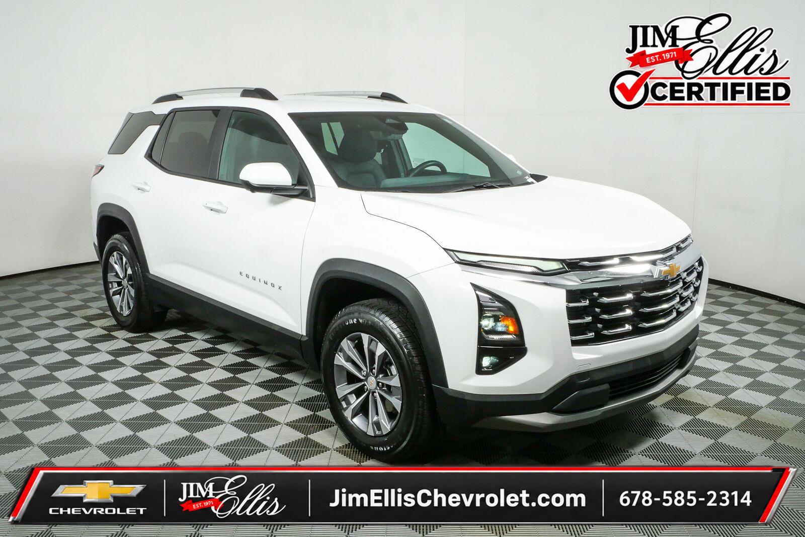 Summit White 2025 Chevrolet Equinox SUV / Crossover Front-Wheel Drive Continuously Variable Transmission
