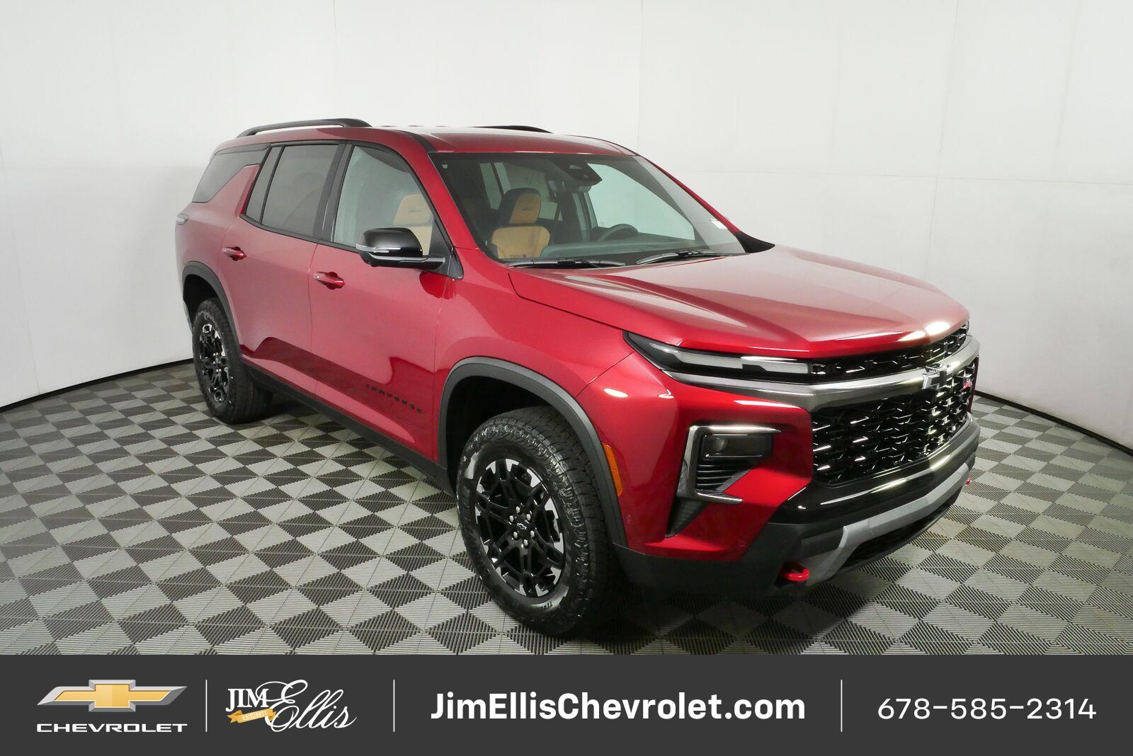 Radiant Red Tintcoat 2027 Chevrolet Traverse SUV / Crossover Four-Wheel Drive 8-Speed Automatic
