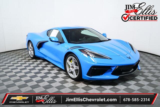 Rapid Blue 2023 Chevrolet Corvette Coupe Rear-Wheel Drive 8-Speed Dual Clutch