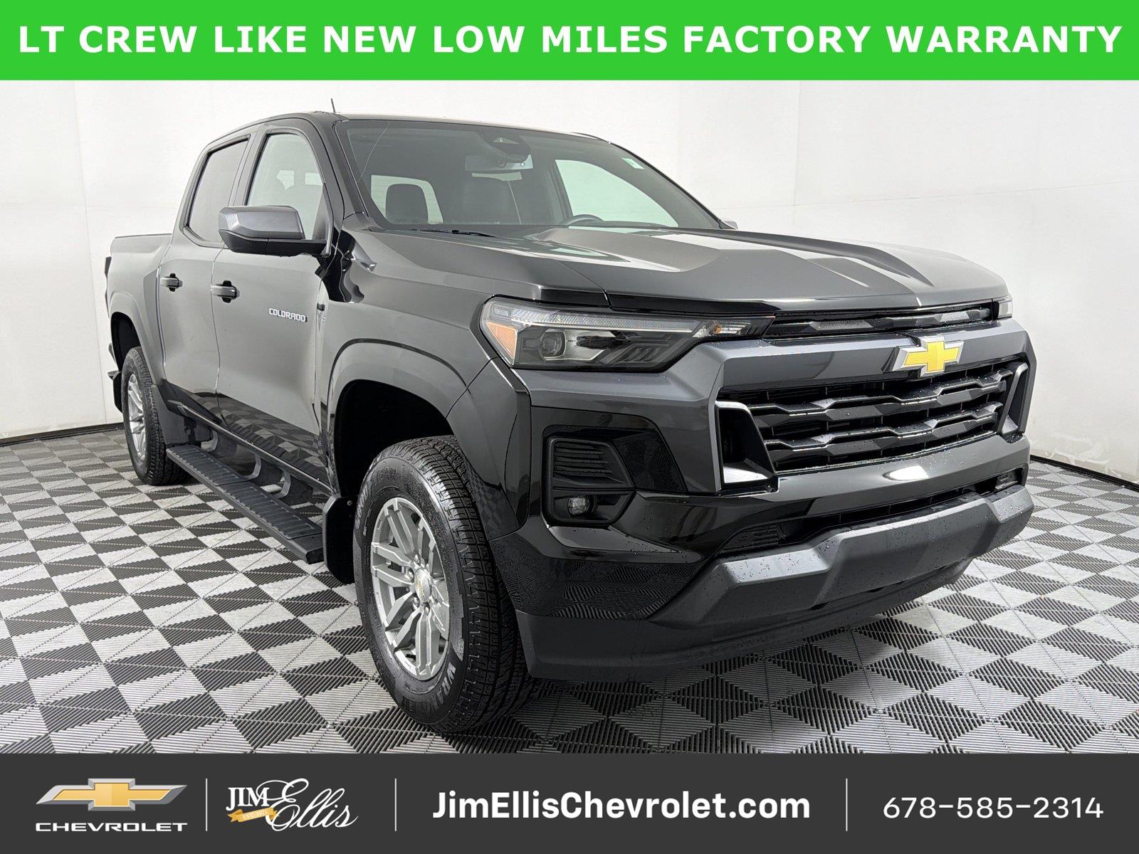 Black 2024 Chevrolet Colorado Pickup Truck 4X2 8-Speed Automatic