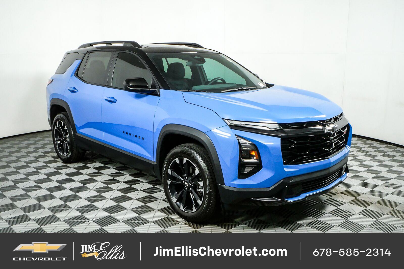Reef Blue Metallic 2026 Chevrolet Equinox SUV / Crossover Front-Wheel Drive Continuously Variable Transmission