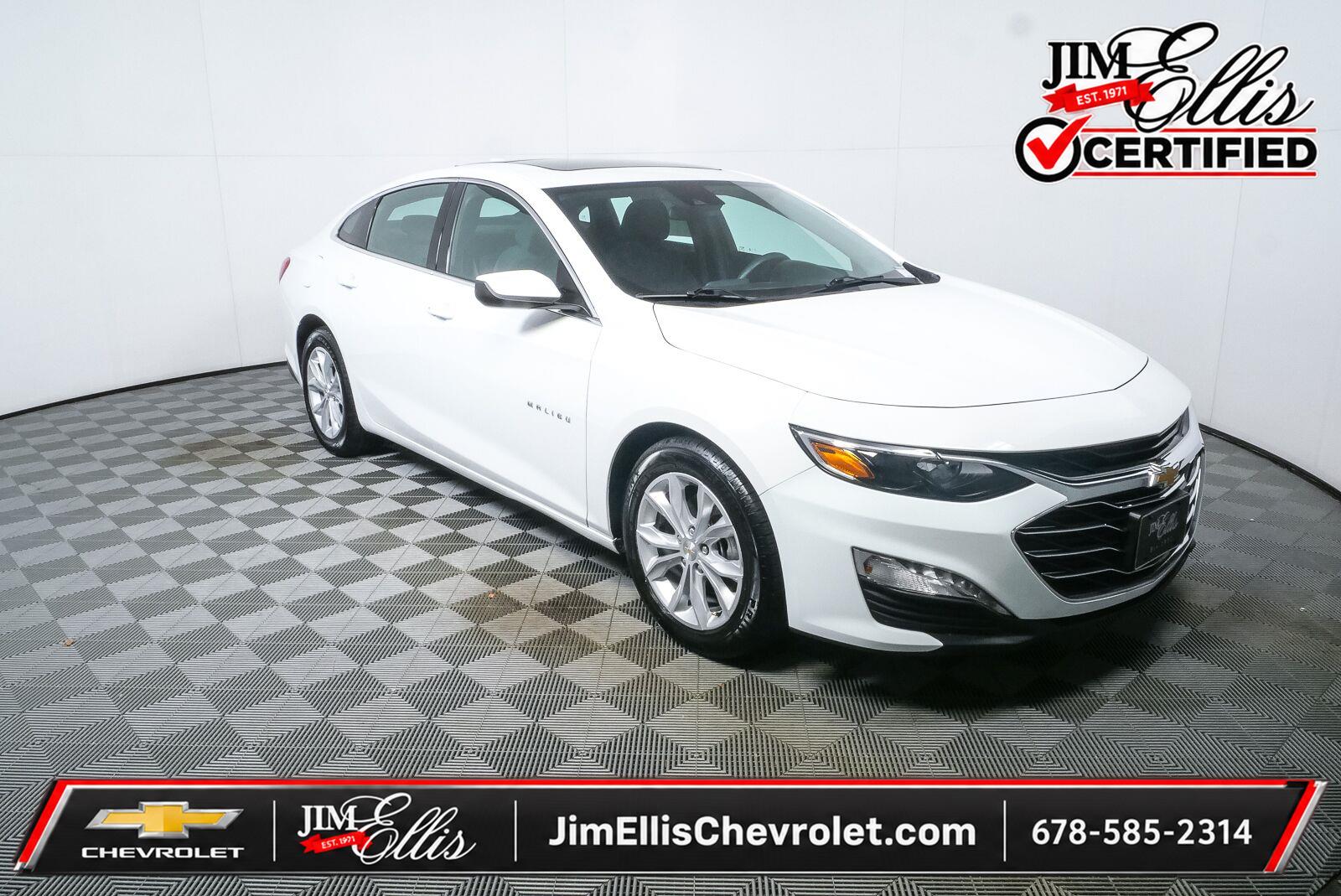 Summit White 2024 Chevrolet Malibu Sedan Front-Wheel Drive Continuously Variable Transmission