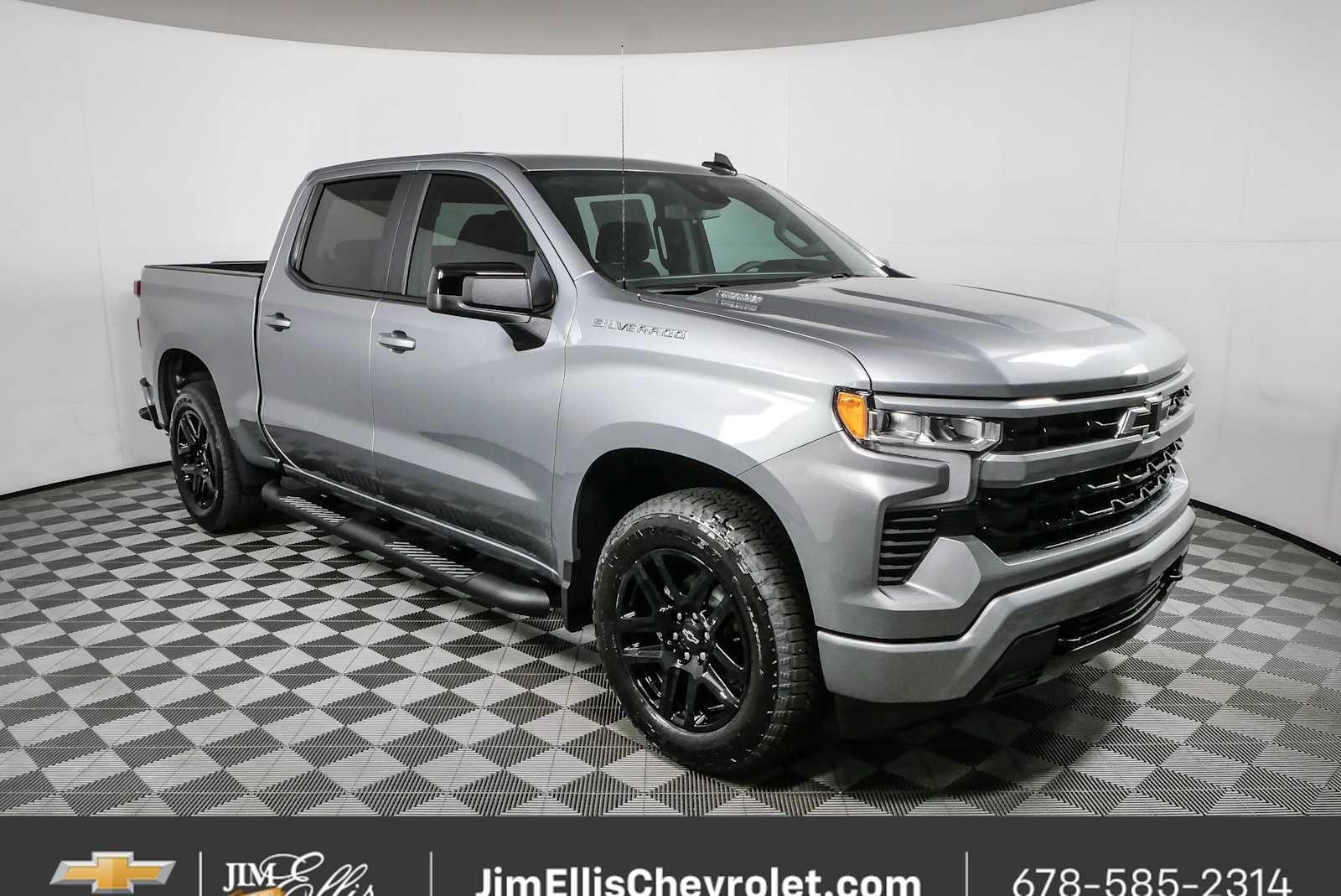 Sterling Gray Metallic 2026 Chevrolet Silverado 1500 Pickup Truck 4X2 8-Speed Automatic