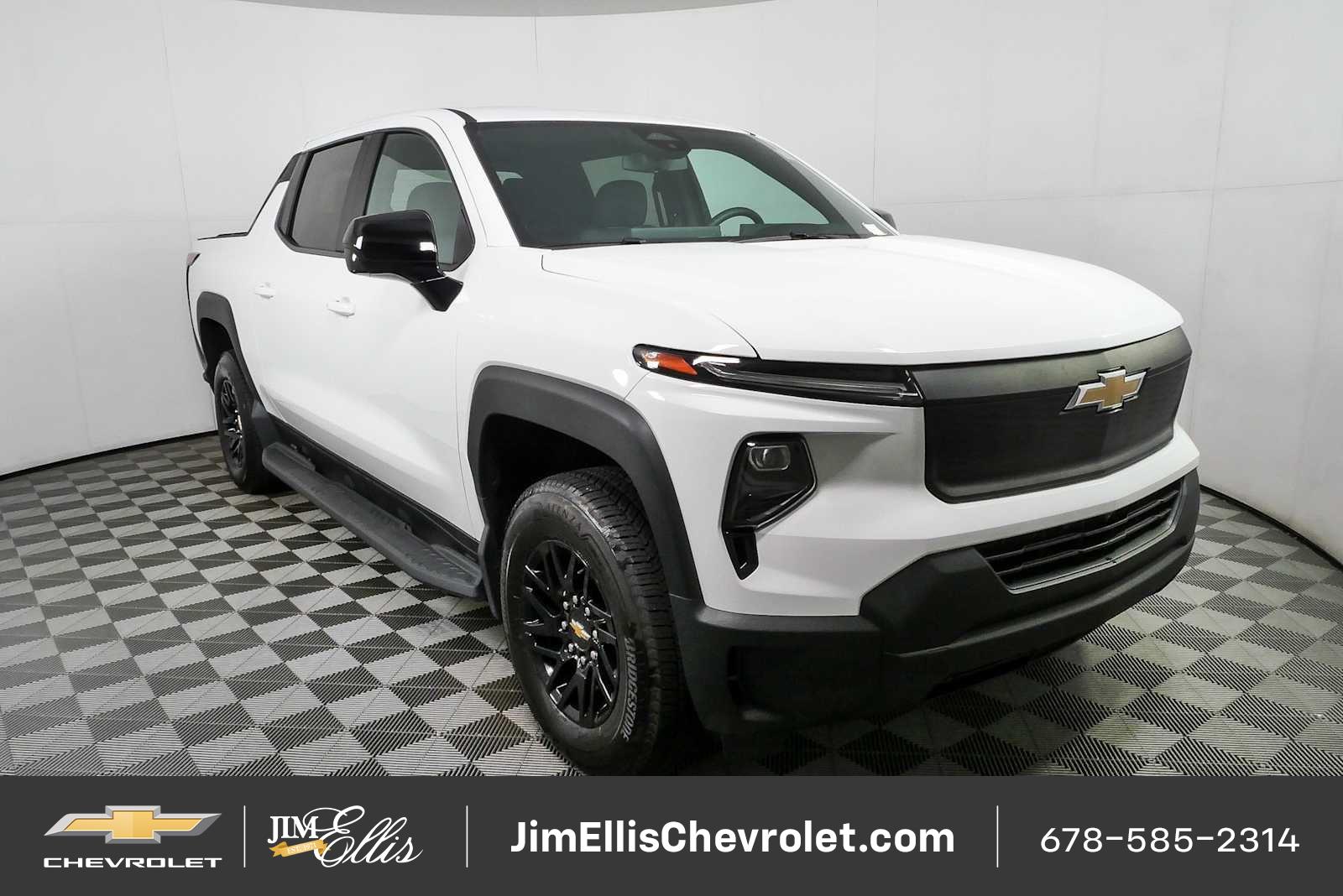 Summit White 2024 Chevrolet Silverado EV Pickup Truck All-Wheel Drive Automatic