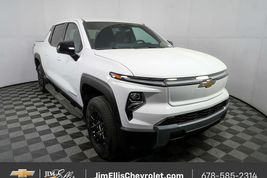Summit White 2025 Chevrolet Silverado EV Pickup Truck All-Wheel Drive Automatic