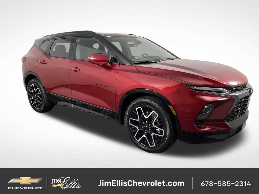 Radiant Red Tintcoat 2025 Chevrolet Blazer SUV / Crossover All-Wheel Drive 9-Speed Automatic