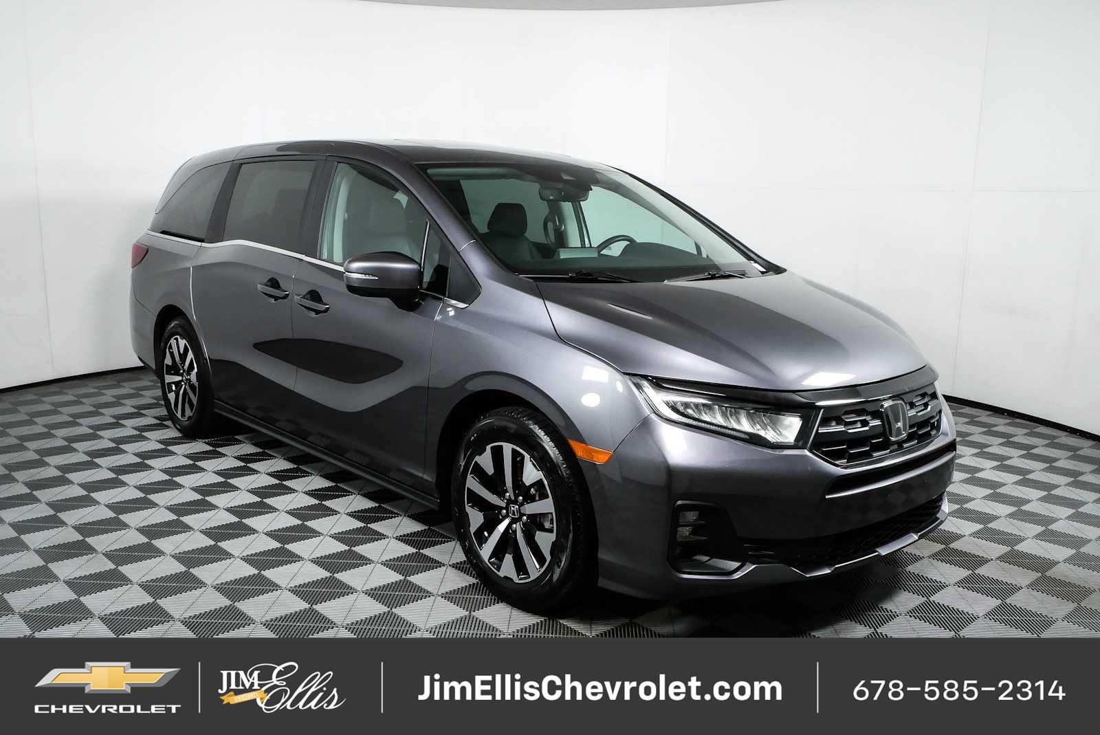 Gray (Modern Steel Metallic) 2025 Honda Odyssey Minivan Front-Wheel Drive Automatic