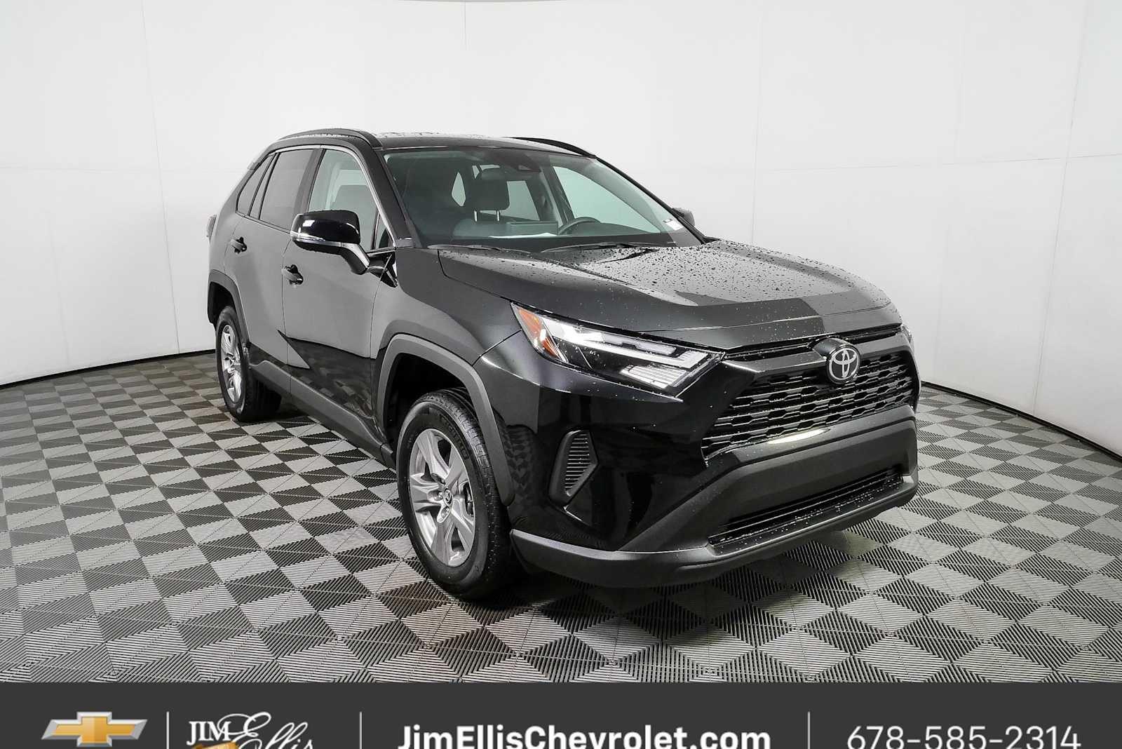 Midnight Black Metallic 2025 Toyota RAV4 SUV / Crossover Front-Wheel Drive 8-Speed Automatic