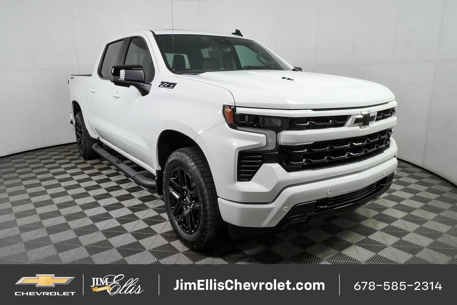 Summit White 2026 Chevrolet Silverado 1500 Pickup Truck Four-Wheel Drive 8-Speed Automatic