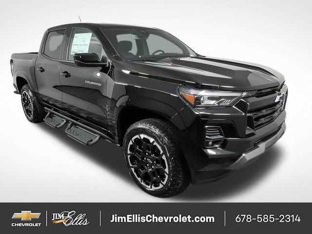 Black 2026 Chevrolet Colorado Pickup Truck Four-Wheel Drive 8-Speed Automatic