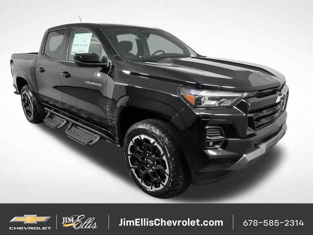Black 2026 Chevrolet Colorado Pickup Truck Four-Wheel Drive 8-Speed Automatic