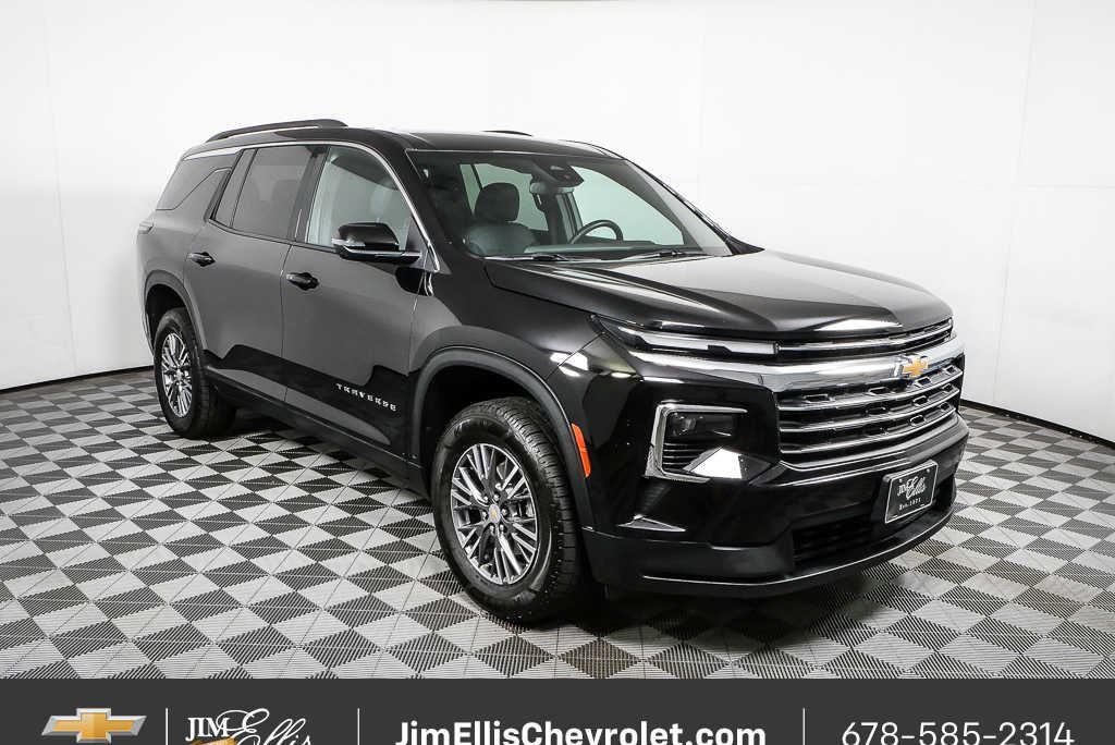 Mosaic Black Metallic 2025 Chevrolet Traverse SUV / Crossover Four-Wheel Drive 8-Speed Automatic