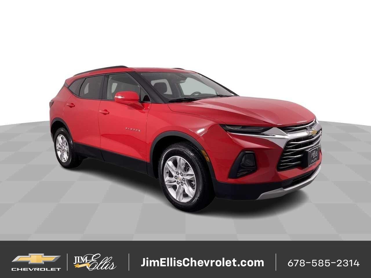 Red Hot 2021 Chevrolet Blazer SUV / Crossover Front-Wheel Drive 9-Speed Automatic
