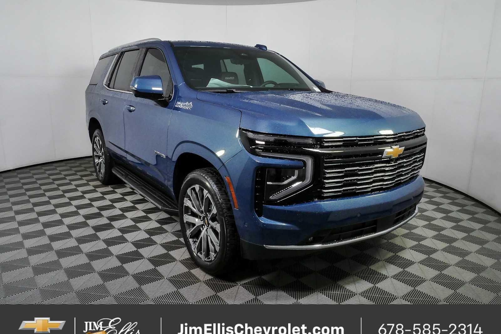 Lakeshore Blue Metallic 2026 Chevrolet Tahoe SUV / Crossover Four-Wheel Drive Automatic