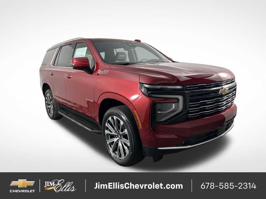 Radiant Red Tintcoat 2026 Chevrolet Tahoe SUV / Crossover Four-Wheel Drive Automatic