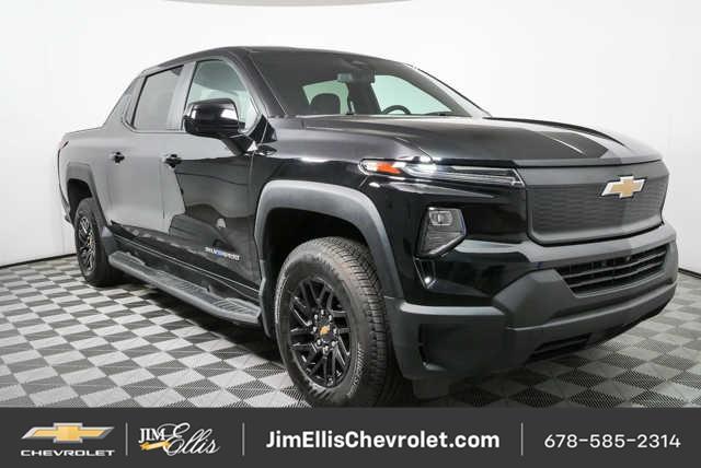 Black 2024 Chevrolet Silverado EV Pickup Truck All-Wheel Drive Automatic