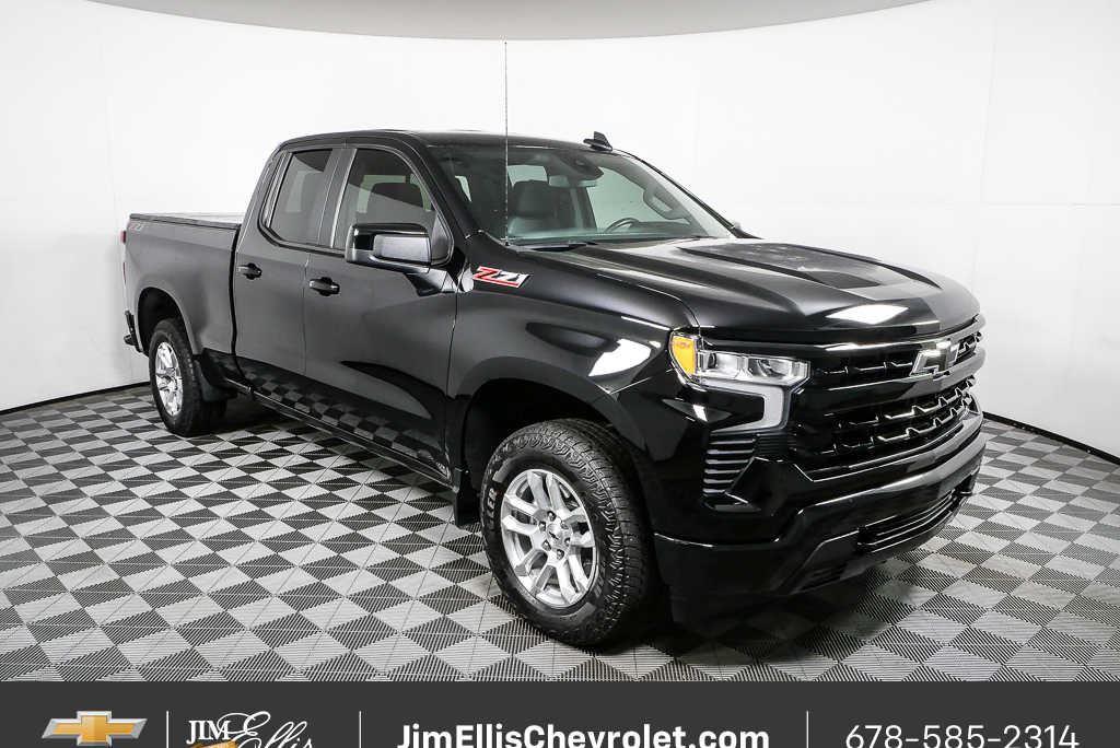 Black 2022 Chevrolet Silverado 1500 Pickup Truck Four-Wheel Drive 8-Speed Automatic