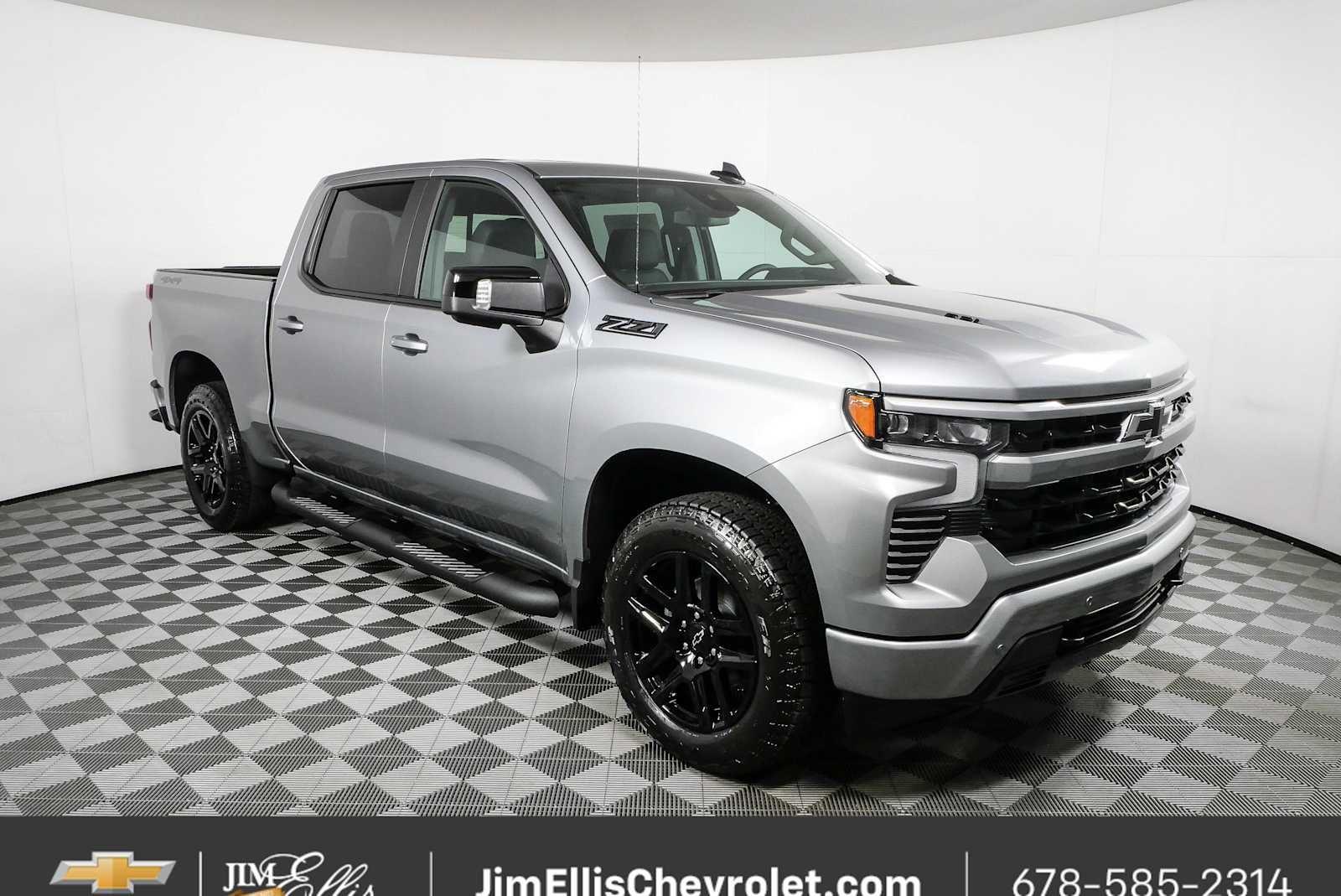 Sterling Gray Metallic 2026 Chevrolet Silverado 1500 Pickup Truck Four-Wheel Drive Automatic