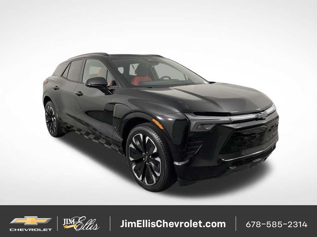 Black 2025 Chevrolet Blazer EV SUV / Crossover Rear-Wheel Drive Automatic