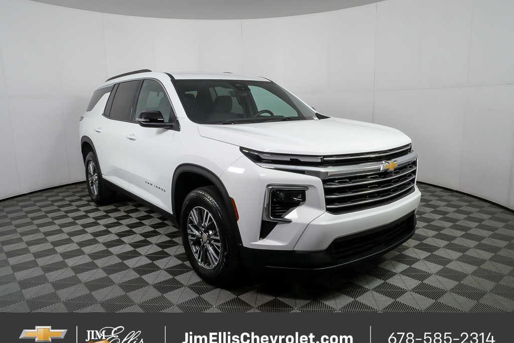 Summit White 2025 Chevrolet Traverse SUV / Crossover Front-Wheel Drive 8-Speed Automatic