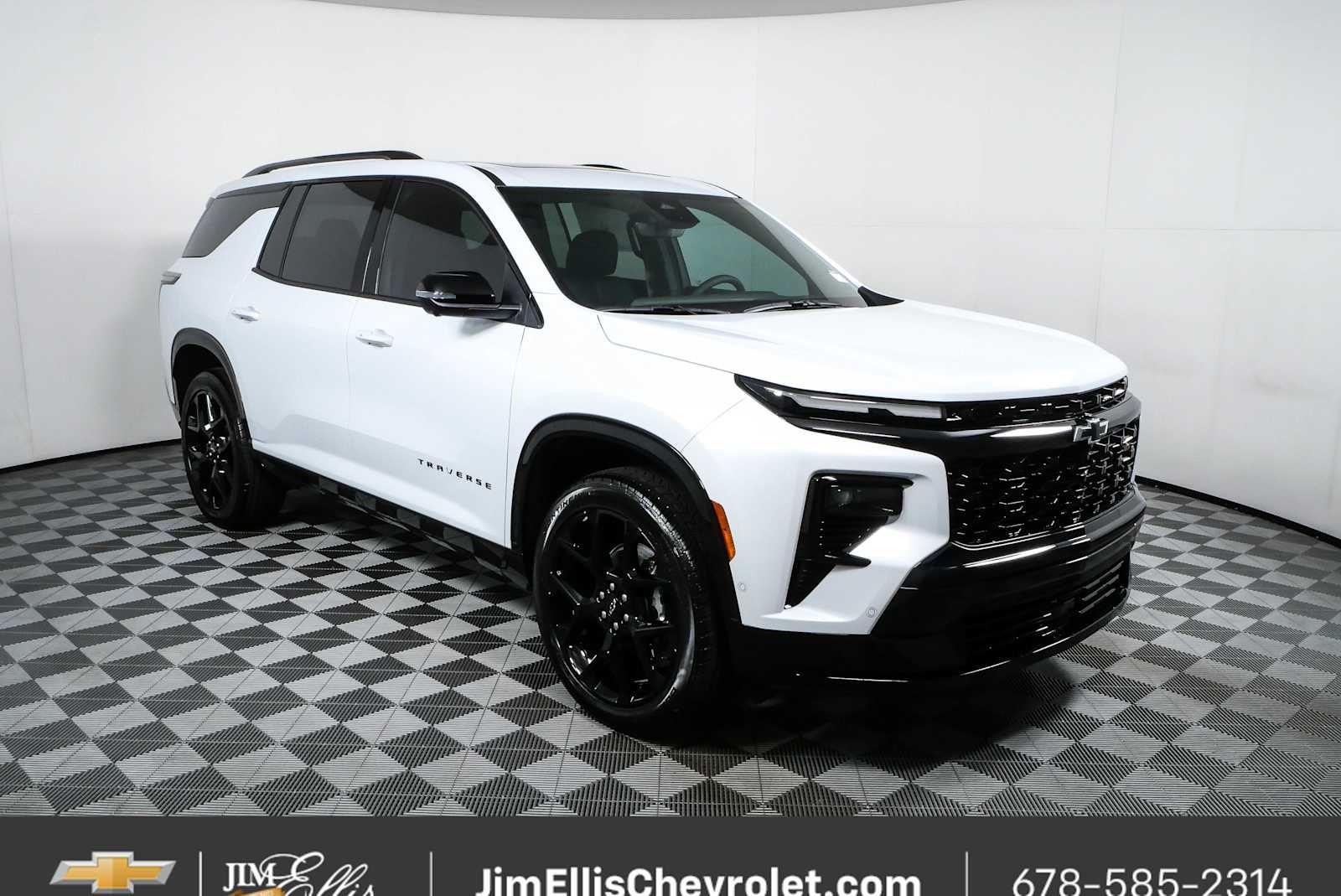 Polar White Tricoat 2026 Chevrolet Traverse SUV / Crossover Four-Wheel Drive 8-Speed Automatic