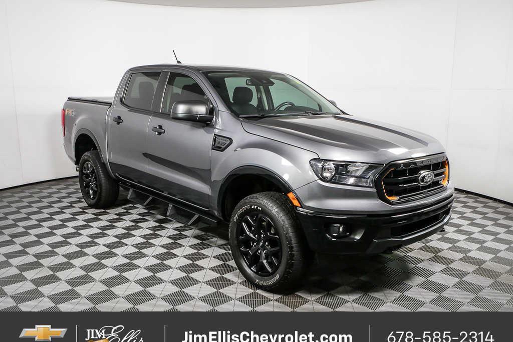 Carbonized Gray 2023 Ford Ranger Pickup Truck Four-Wheel Drive Automatic