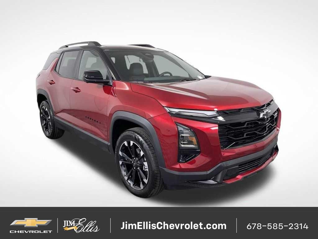 Radiant Red Tintcoat 2025 Chevrolet Equinox SUV / Crossover Four-Wheel Drive 8-Speed Automatic
