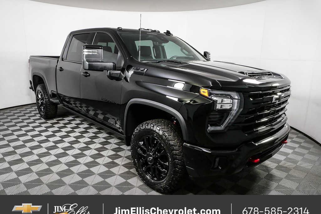 Black 2026 Chevrolet Silverado 2500HD Pickup Truck Four-Wheel Drive Automatic