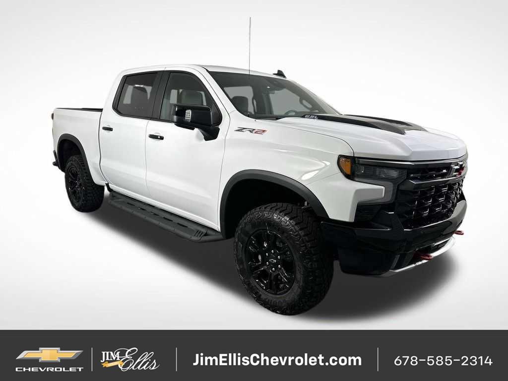 Summit White 2026 Chevrolet Silverado 1500 Pickup Truck Four-Wheel Drive Automatic