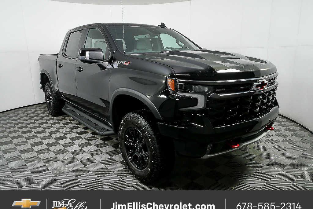 Black 2026 Chevrolet Silverado 1500 Pickup Truck Four-Wheel Drive Automatic