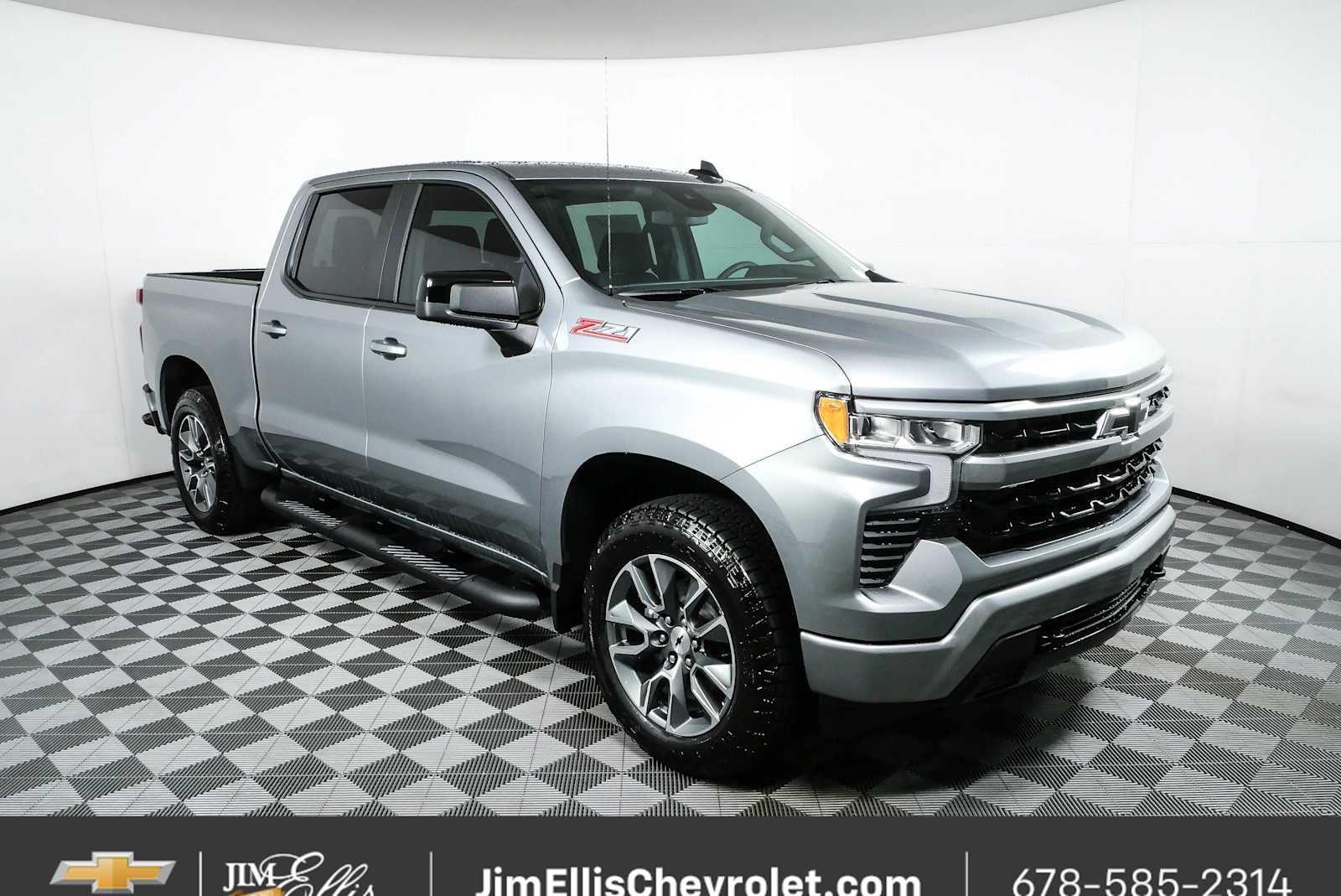 Sterling Gray Metallic 2026 Chevrolet Silverado 1500 Pickup Truck Four-Wheel Drive Automatic