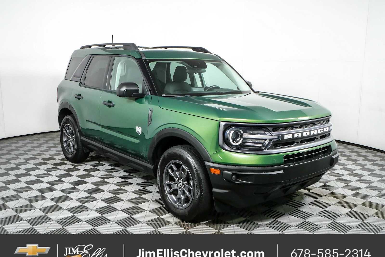 Eruption Green 2024 Ford Bronco Sport SUV / Crossover All-Wheel Drive 8-Speed Automatic