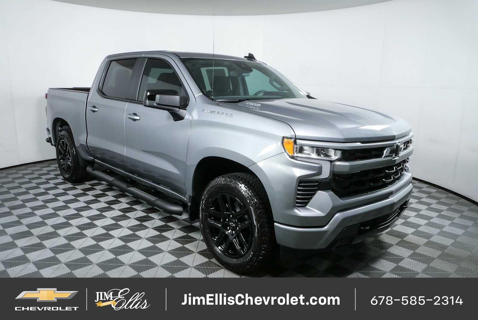 Sterling Gray Metallic 2026 Chevrolet Silverado 1500 Pickup Truck 4X2 8-Speed Automatic