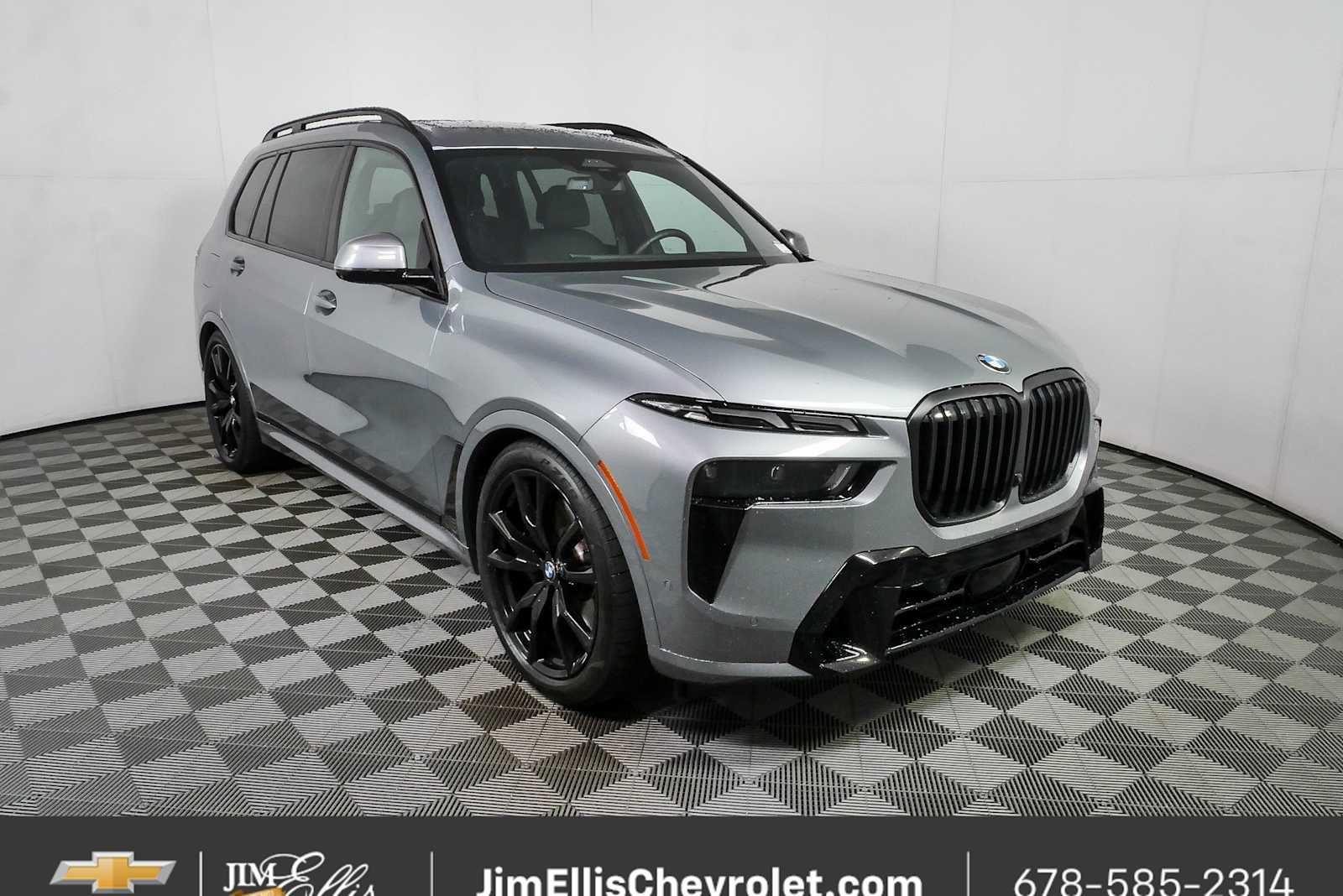 Gray (Skyscraper Grey Metallic) 2025 BMW X7 SUV / Crossover All-Wheel Drive Automatic